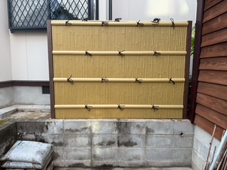 有明トーヨーの和風なお家に和のフェンス~ 階段には手すり~の施工事例詳細写真1