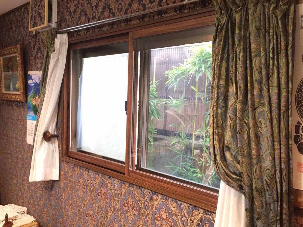 花と窓の店 HANAMADOのインプラス　for　Renovation　取付の施工後の写真1