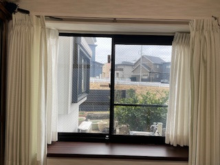 花と窓の店 HANAMADOの今年度の補助金を活用し内窓取付の施工前の写真1