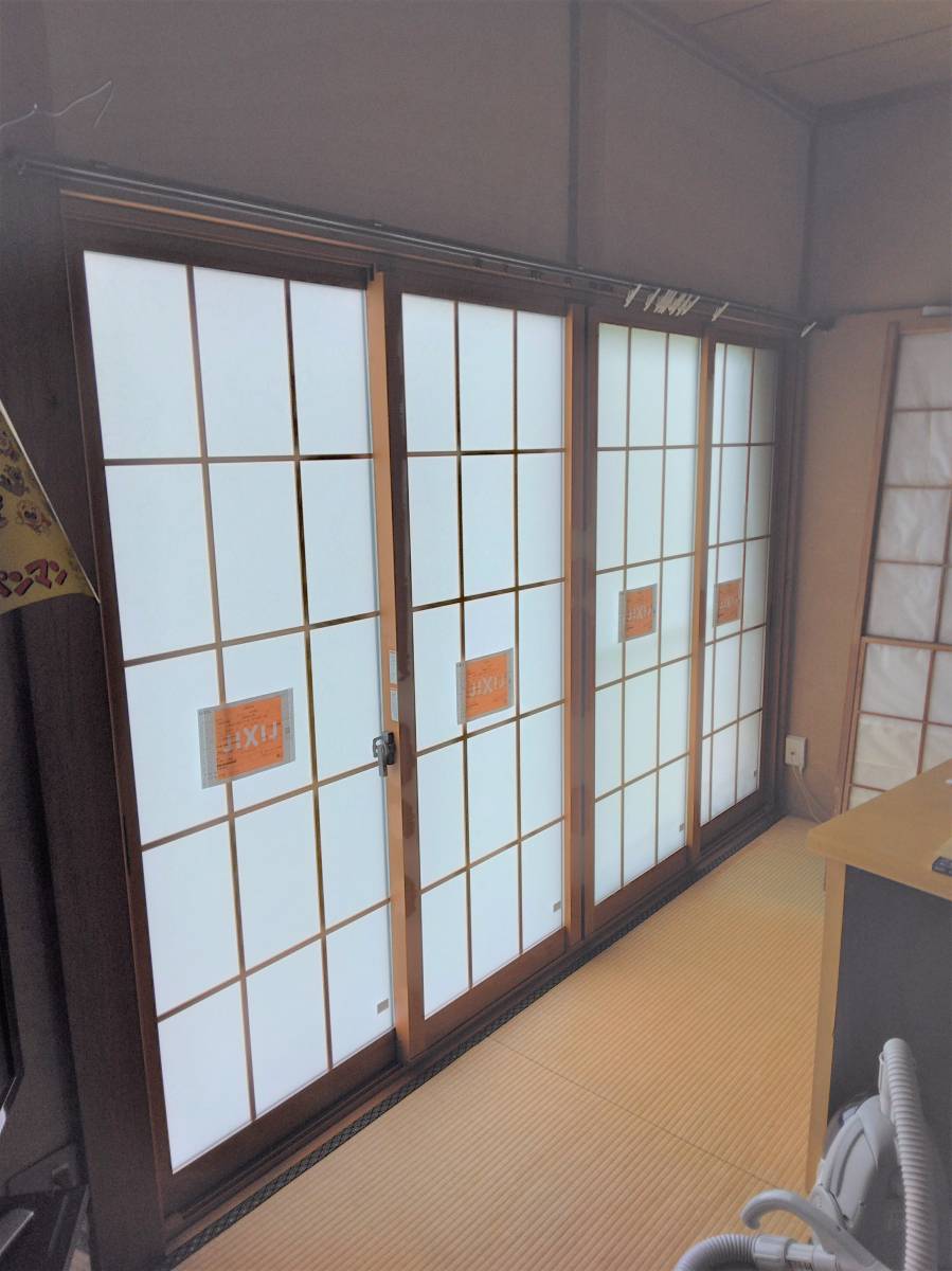茨城県北トーヨー住器の内窓　インプラスの施工後の写真1