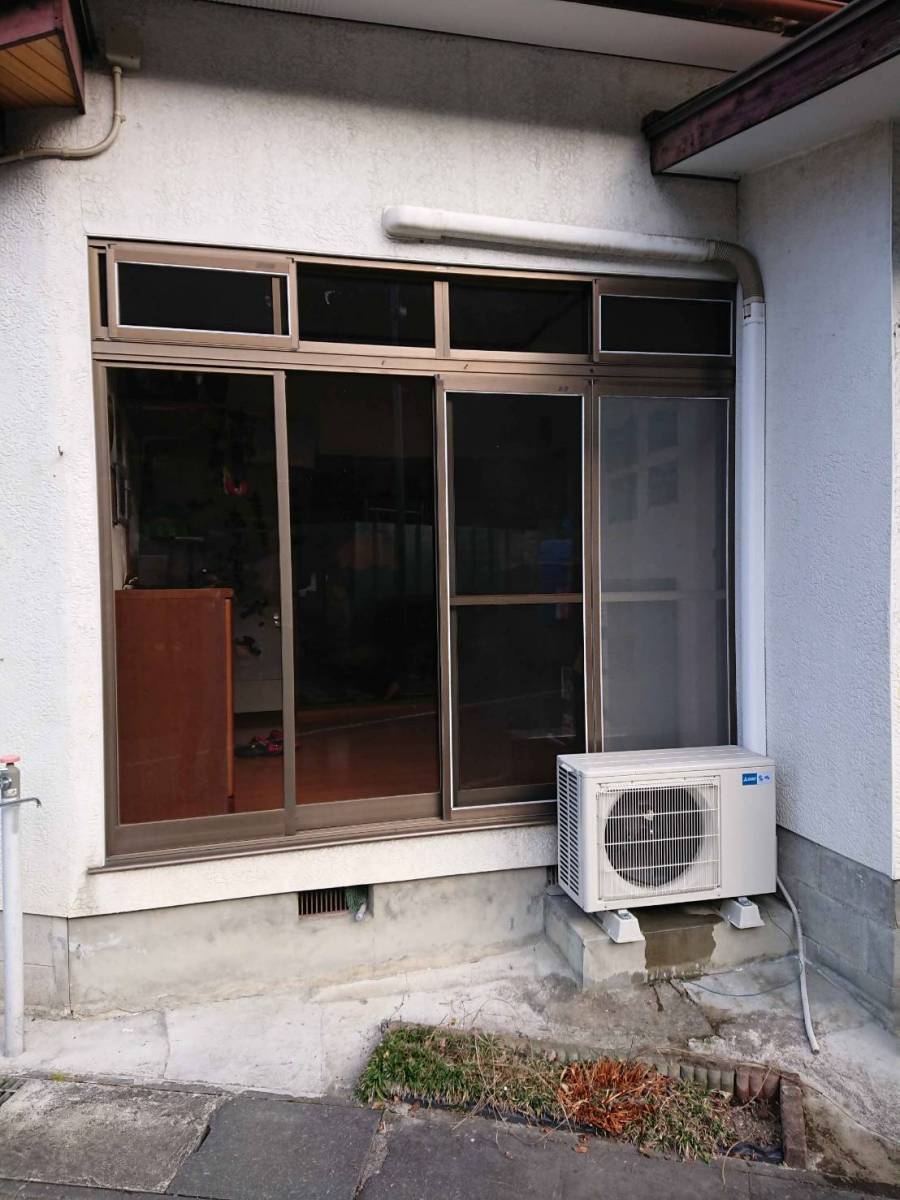 茨城県北トーヨー住器のリプラスなら窓の取替も簡単♪の施工前の写真1