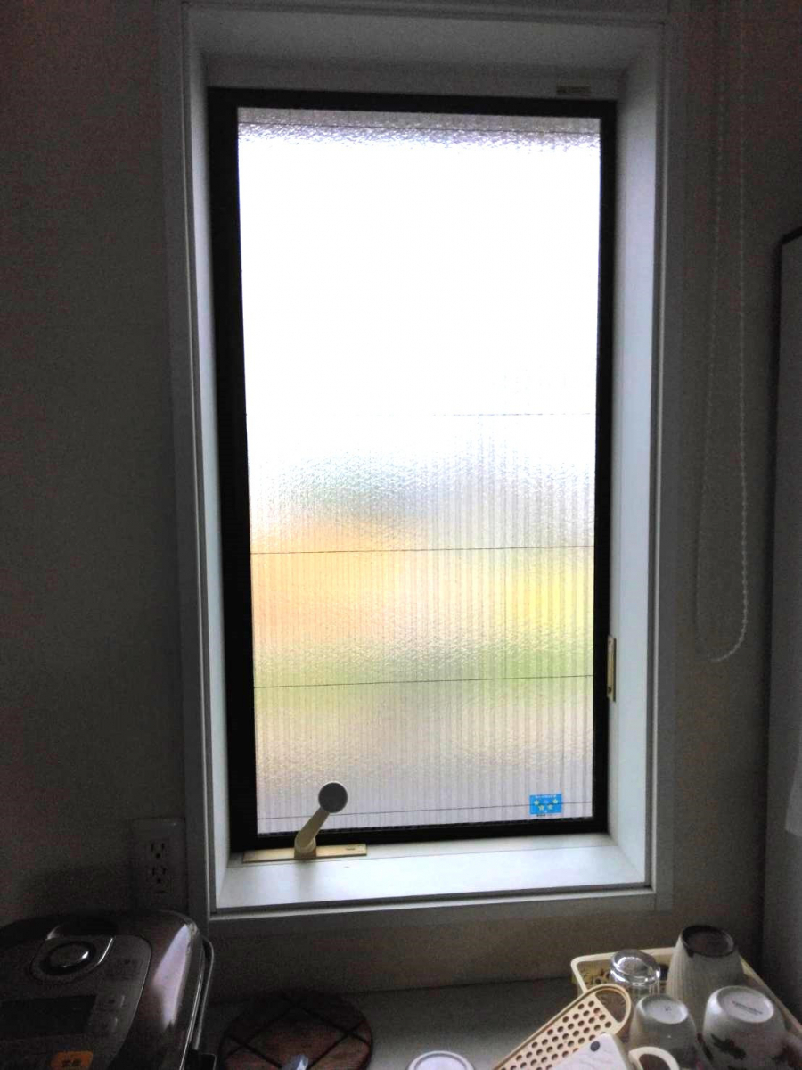 茨城県北トーヨー住器の1day窓リフォーム【リプラス】の施工前の写真1