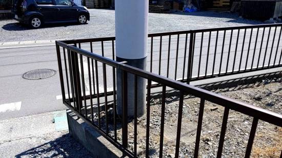 茨城県北トーヨー住器のフェンス交換工事　～那珂市～施工事例写真1