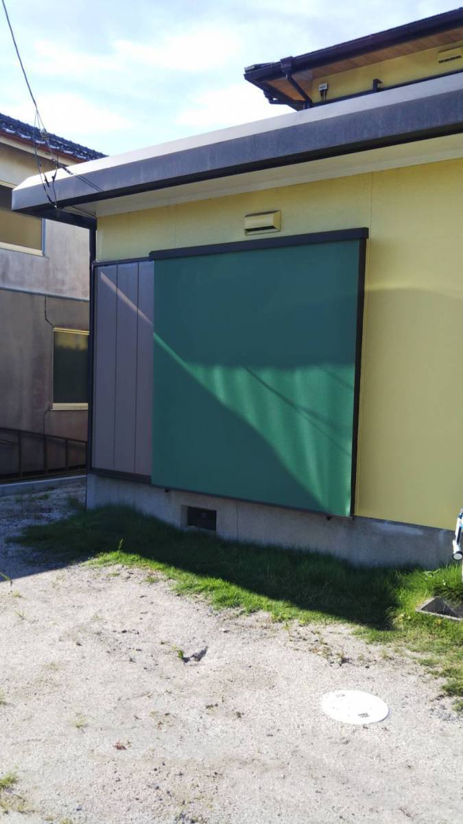 茨城県北トーヨー住器のスタイルシェード取付　～水戸市～の施工後の写真1