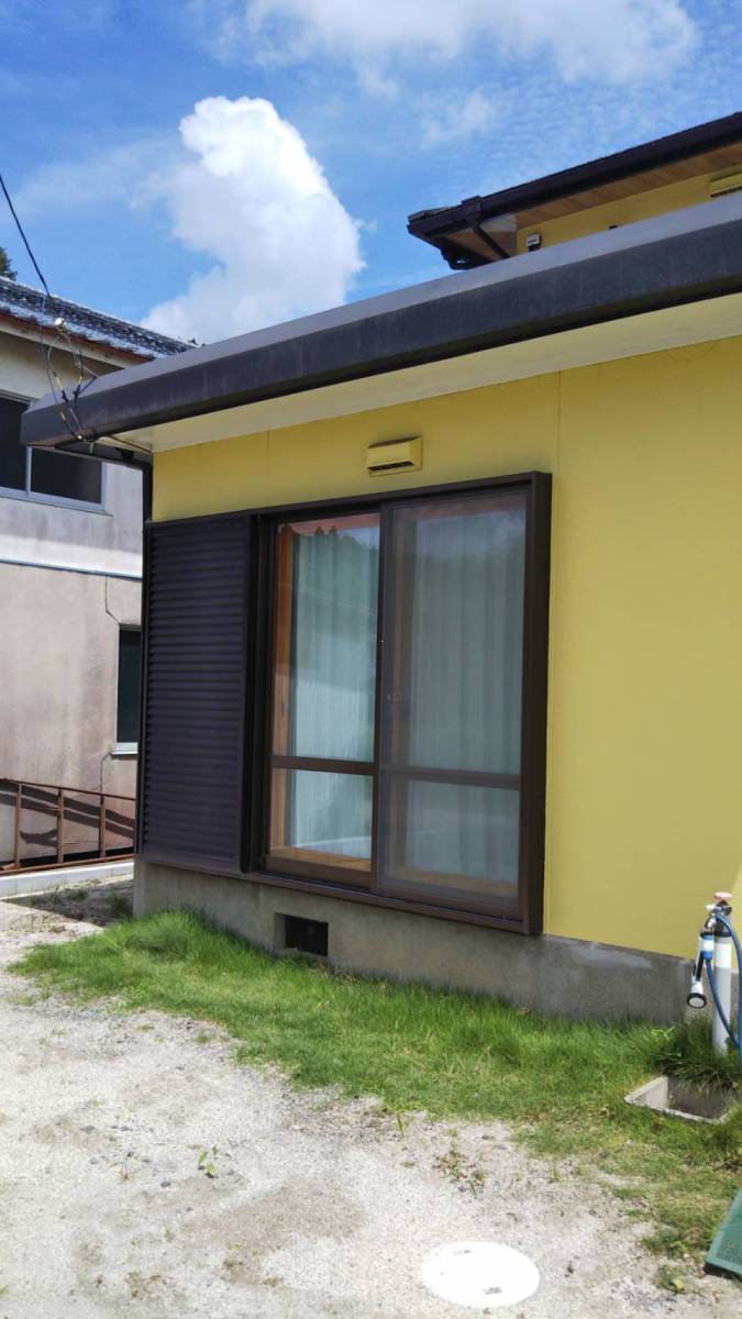 茨城県北トーヨー住器のスタイルシェード取付　～水戸市～の施工前の写真1