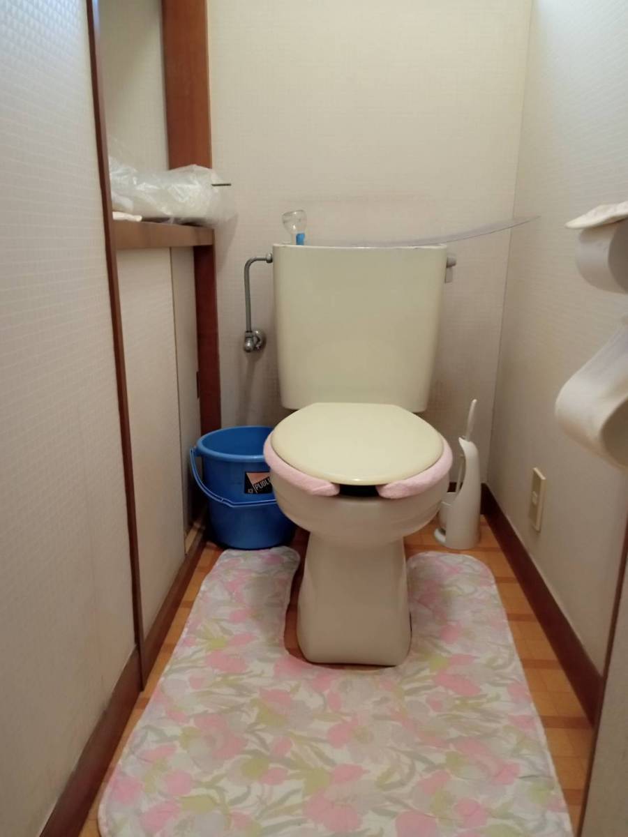 茨城県北トーヨー住器のアメージュZA トイレリフォーム　～那珂市～の施工前の写真2