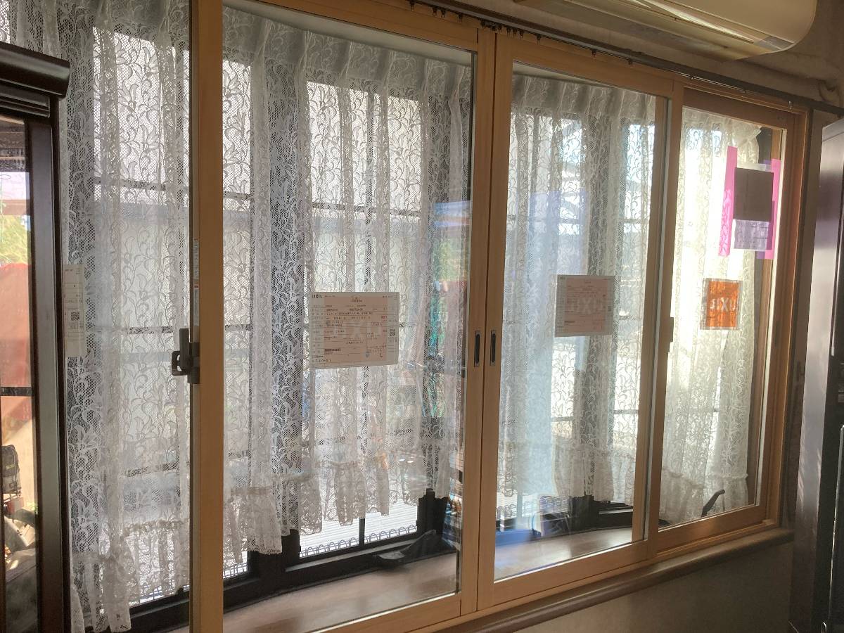 武迫トーヨー住器の内窓で防音の施工後の写真1
