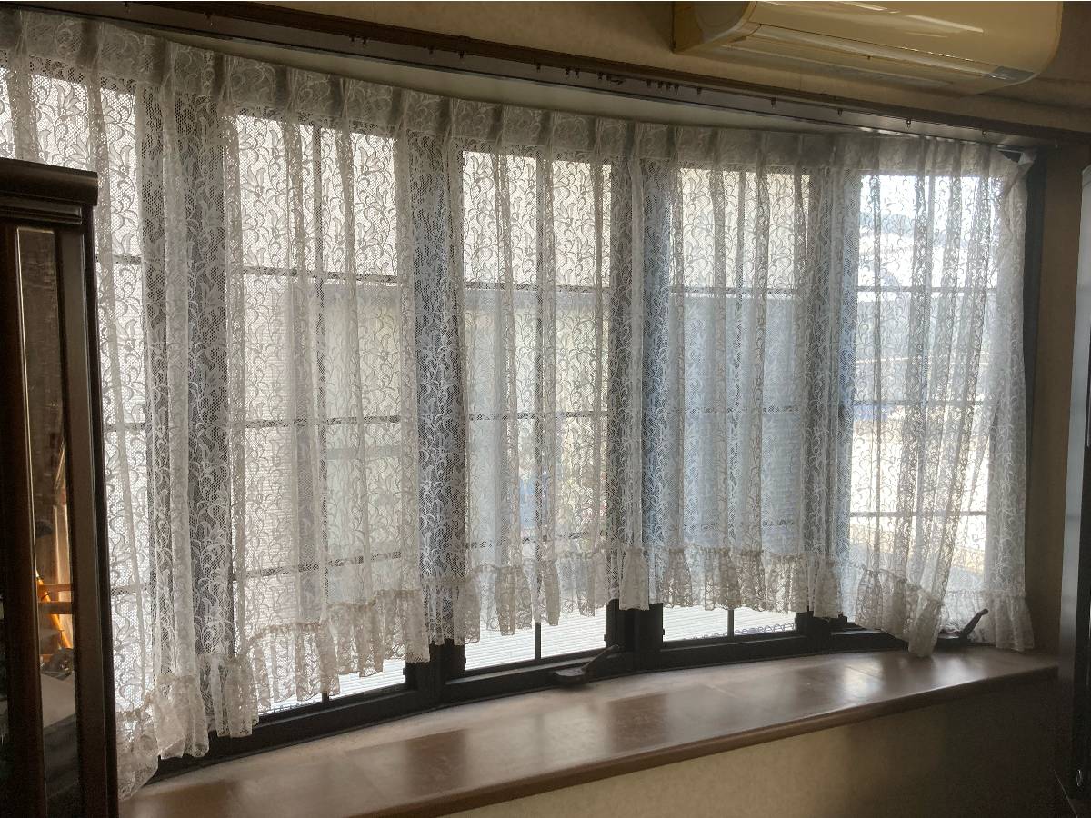 武迫トーヨー住器の内窓で防音の施工前の写真1
