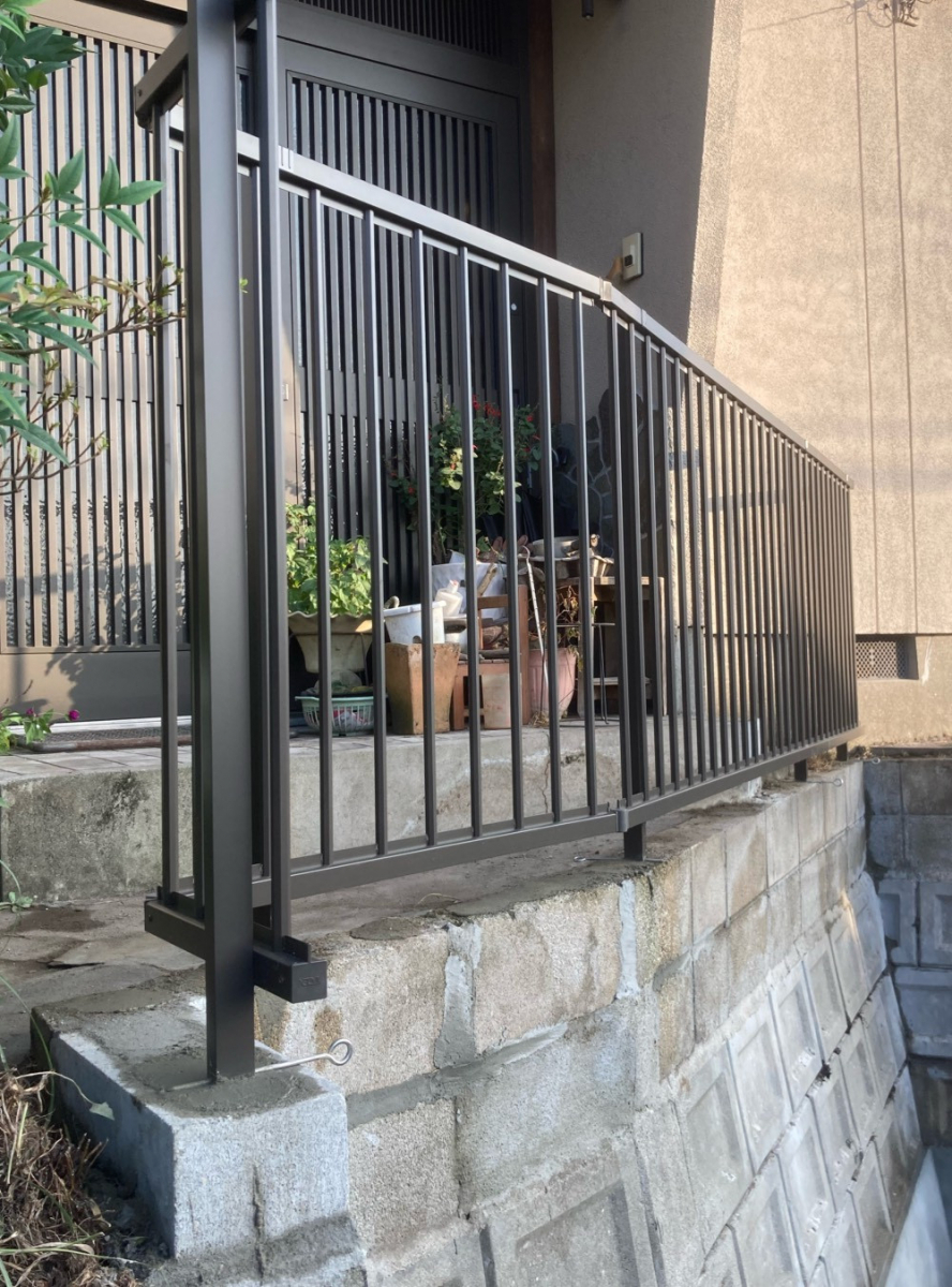 武迫トーヨー住器の痛んだフェンスを交換しましたの施工後の写真1