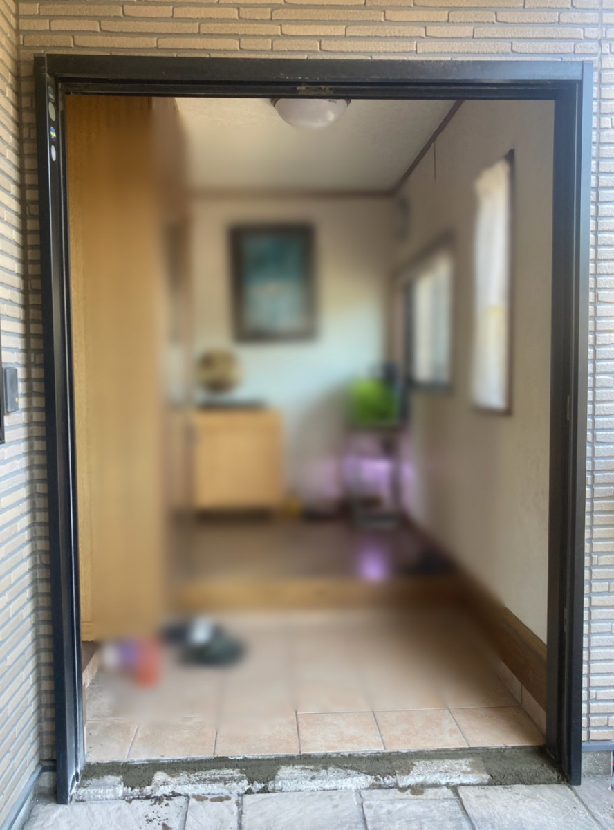 武迫トーヨー住器の玄関のお悩み解決します！の施工前の写真2