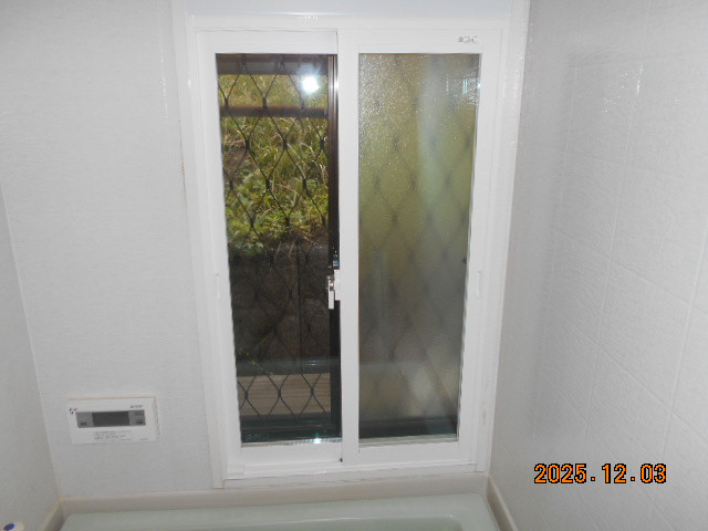 綿治硝子店の内窓設置しました‼！の施工後の写真1