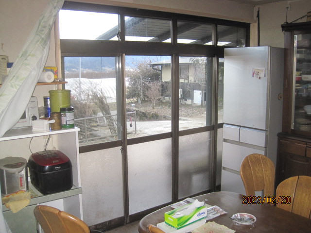 綿治硝子店の内窓 インプラス取付しました！の施工前の写真2