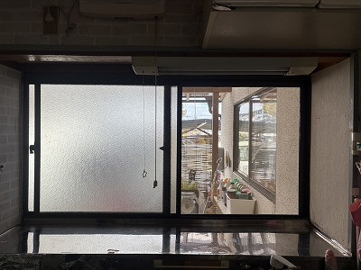 綿治硝子店の補助金活用！内窓設置の取付しました!!の施工前の写真3