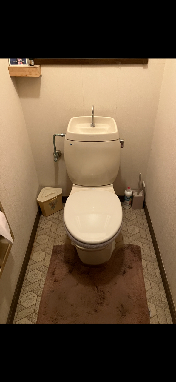日昇トーヨー住器 鹿児島中央のトイレの交換も出来るんです。の施工前の写真1