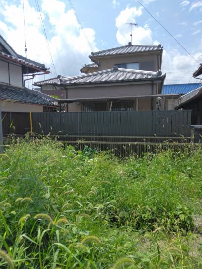 すまい：Ｒｅの0156　目隠しフェンス工事　和歌山県高野口町伏原施工事例写真1