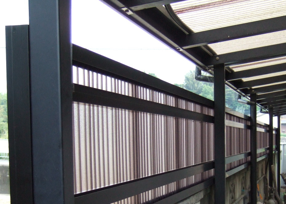 すまい:Reの0204 目隠しフェンス取付工事 和歌山県橋本市向副の施工後の写真1