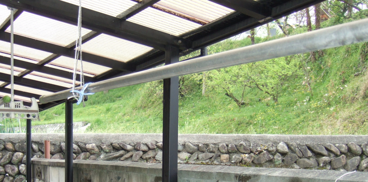 すまい:Reの0204 目隠しフェンス取付工事 和歌山県橋本市向副の施工前の写真1