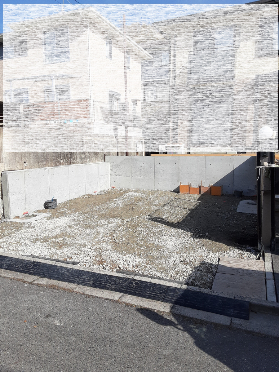 すまい:Reの2013 カーポート設置工事 和歌山県橋本市三石台の施工前の写真1