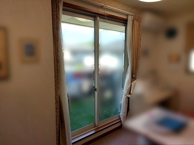 水戸トーヨー住器の水戸市 内窓インプラス取付工事の施工前の写真1
