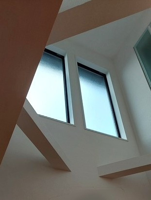 水戸トーヨー住器の日立市 ロールスクリーン取付工事の施工前の写真1
