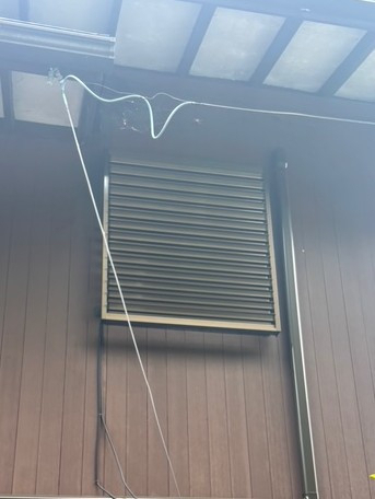 水戸トーヨー住器の水戸市 目隠し取付工事の施工後の写真1