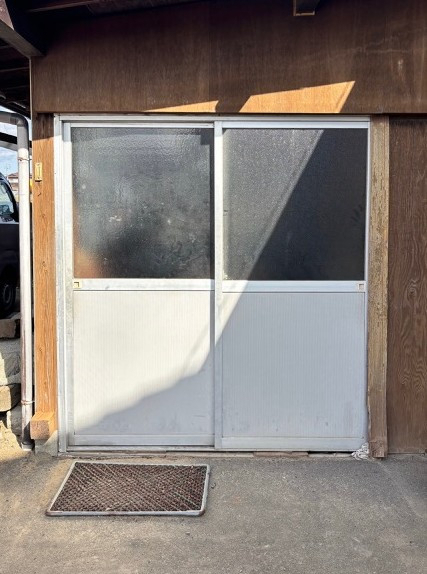 水戸トーヨー住器の水戸市　引戸交換工事の施工前の写真1