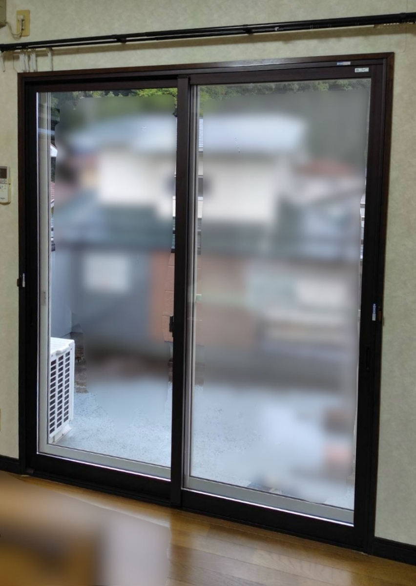 水戸トーヨー住器の水戸市　内窓インプラス取付工事の施工後の写真1