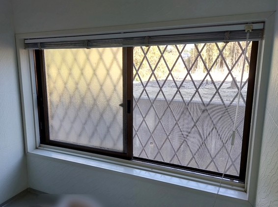 水戸トーヨー住器の鉾田市　内窓インプラス取付工事の施工前の写真2