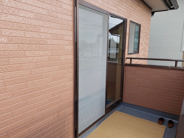 水戸トーヨー住器の水戸市　取替窓リプラス取付工事の施工前の写真1