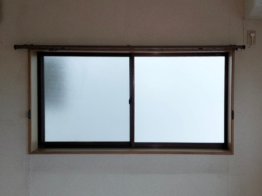 水戸トーヨー住器の水戸市　内窓インプラス取付工事の施工前の写真1