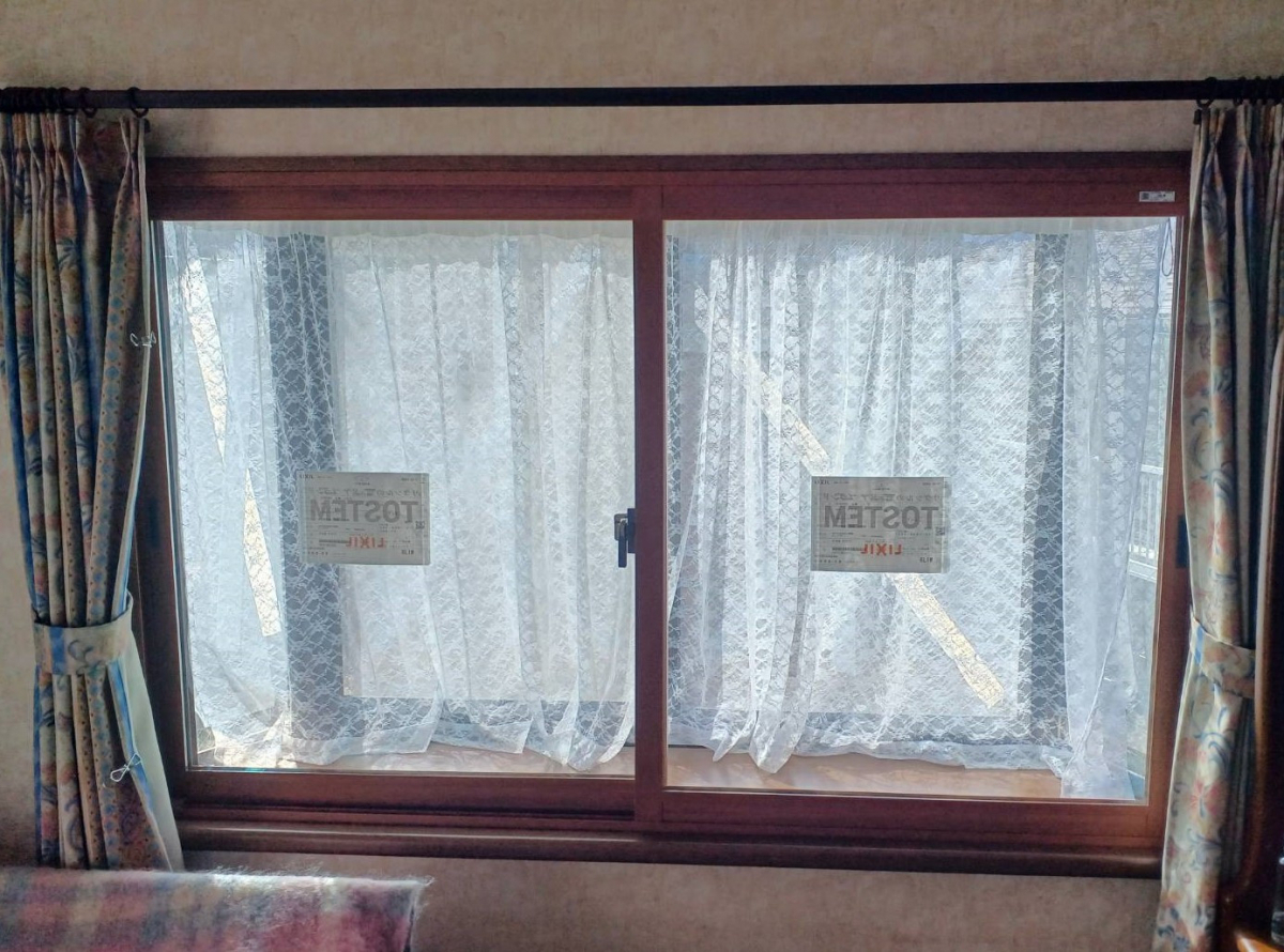 横浜トーヨー住器の窓リノベ2024　補助金活用して内窓を設置の施工後の写真1