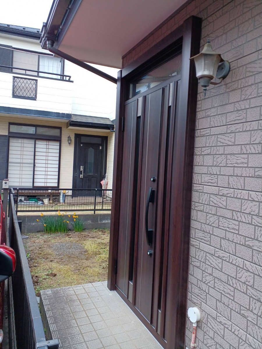 横浜トーヨー住器の玄関が変われば家も変わるの施工後の写真1