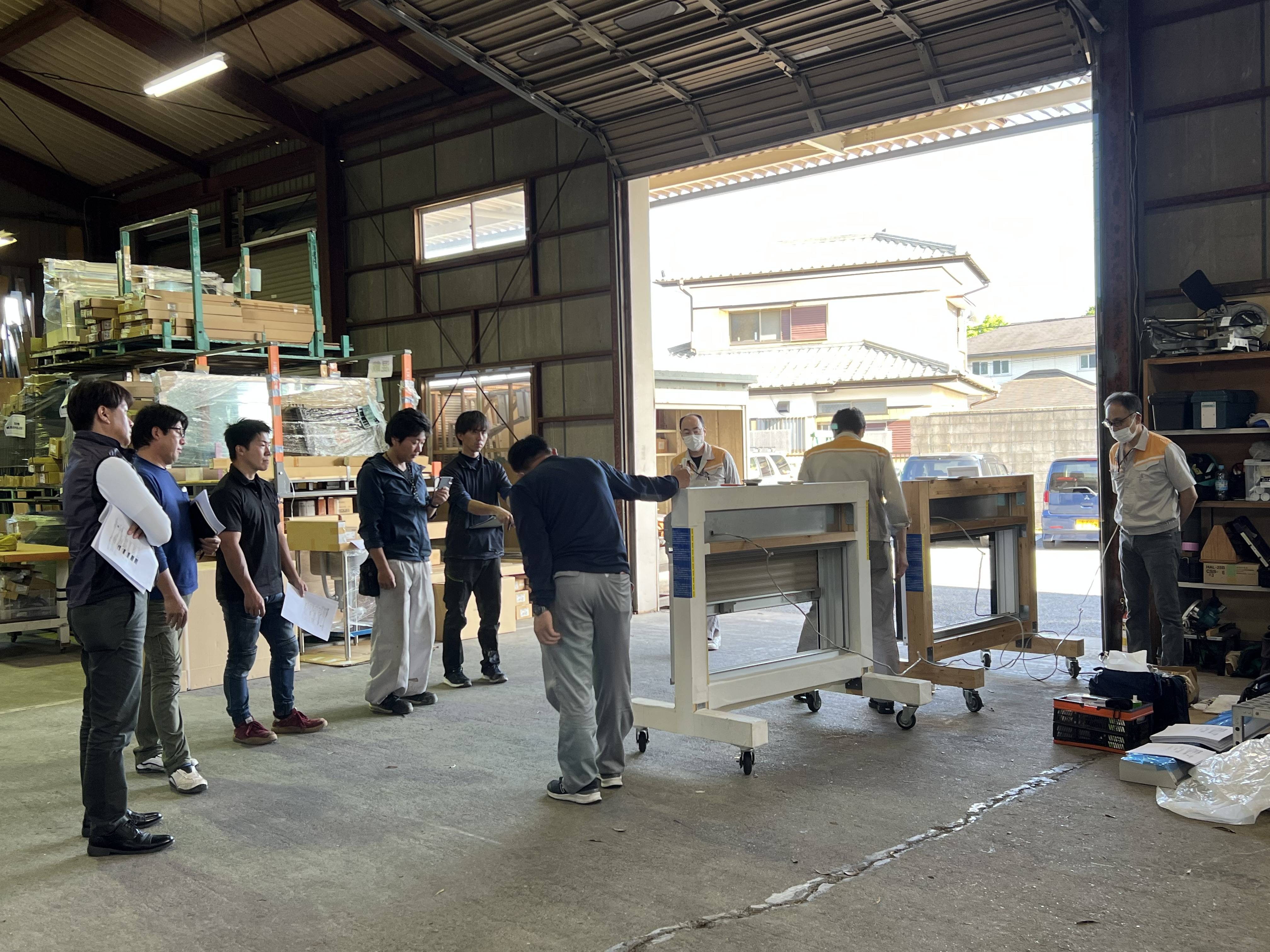 電動シャッター研修📝 桶庄トーヨー住器のブログ 写真2