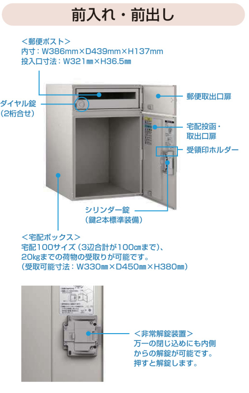 桶庄トーヨー住器の千葉県|睦沢町|再配達ストレスを解消!安心安全の宅配ボックス✨の施工事例詳細写真1