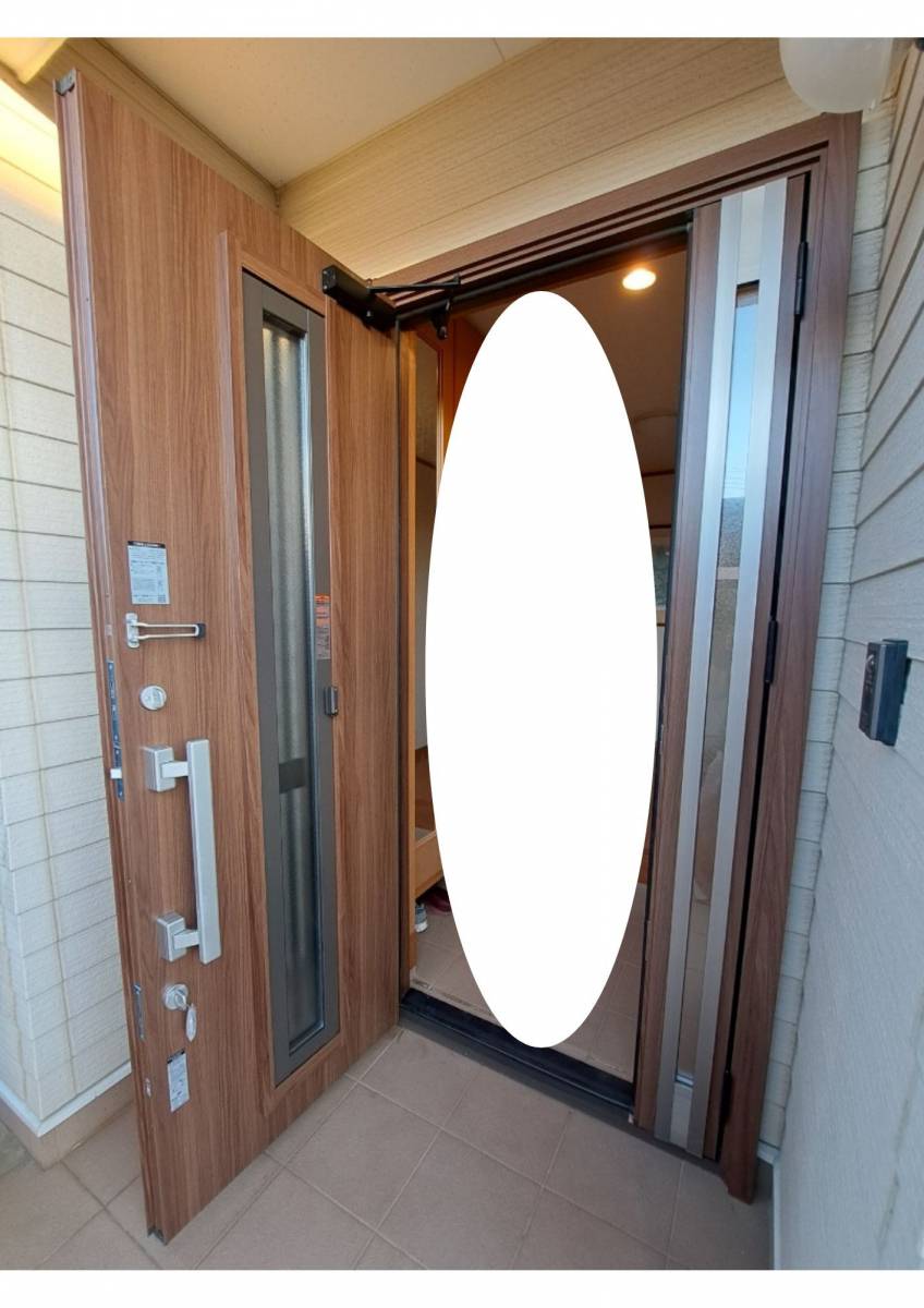 桶庄トーヨー住器の補助金対象商品で快適な住まいを✨～リシェント玄関ドア～の施工後の写真2