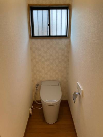 桶庄トーヨー住器のトイレリフォーム工事の施工後の写真1