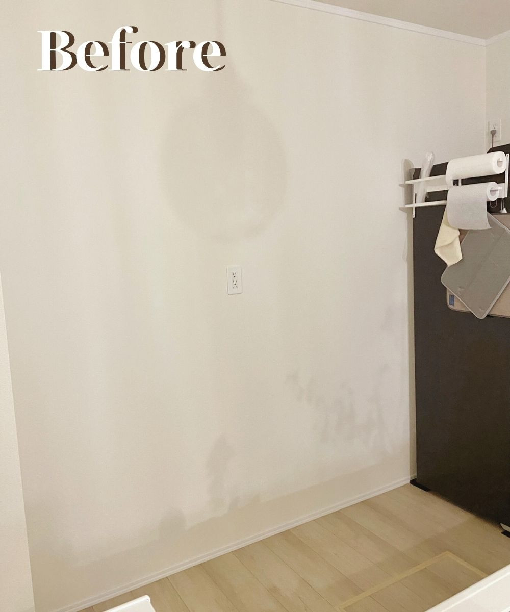 ヤシオトーヨー住器の理想のキッチン収納を実現『ノクト』の施工前の写真1