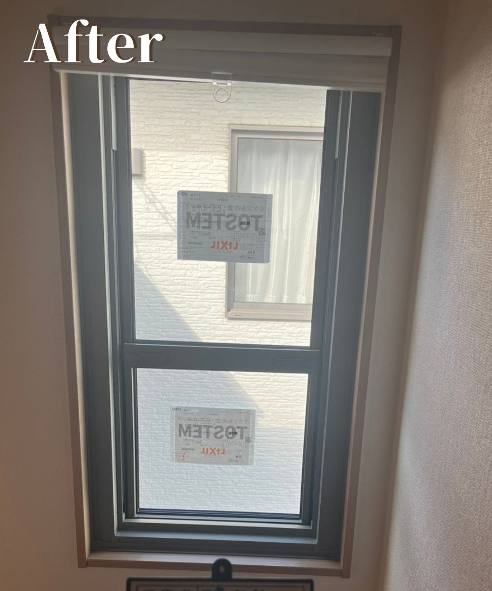 ヤシオトーヨー住器の『リプラス』と『インプラス』　その①の施工後の写真1