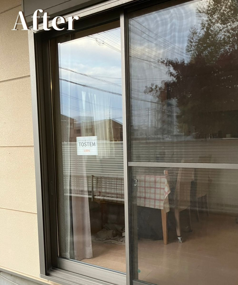 ヤシオトーヨー住器のガラス交換！承りますの施工後の写真1