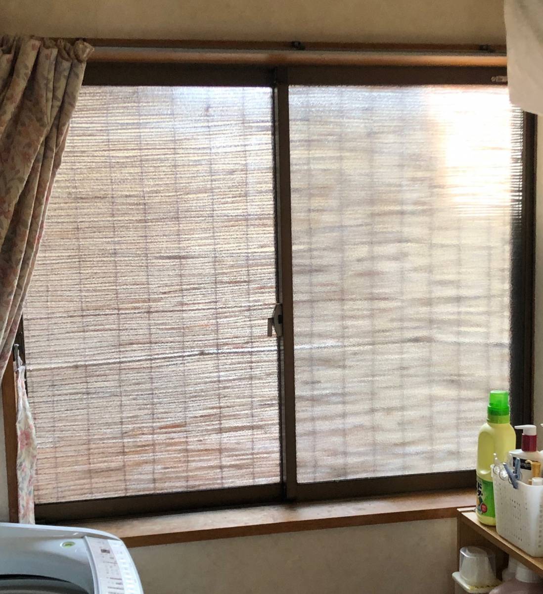 マド専門店 KATOの脱衣場の窓に内窓を取り付けて快適に✨の施工前の写真1