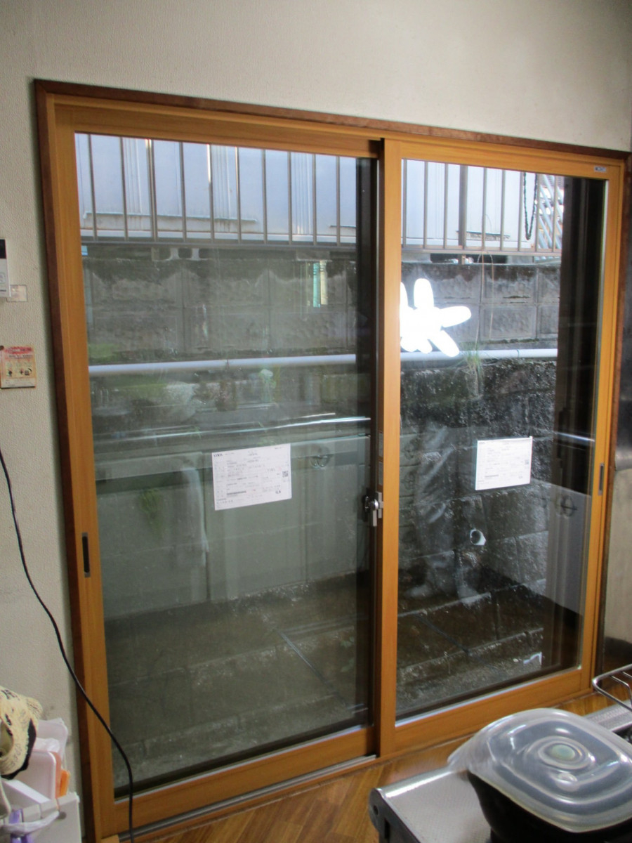 マド専門店 KATOの大きな窓の寒さ対策に！インプラスであったか＆快適空間へ❄️✨の施工後の写真1