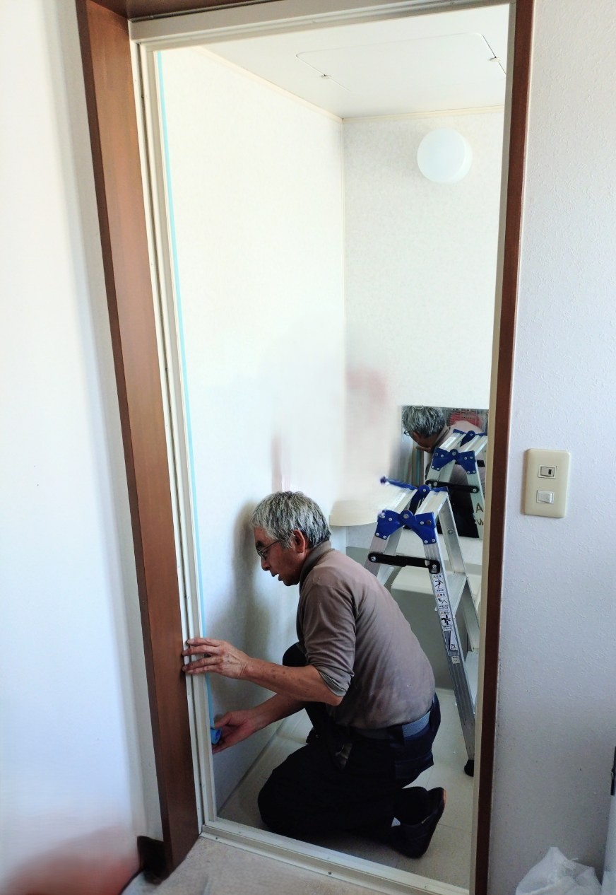 大木建装硝子の浴室折戸を枠ごと入替え！安心リフォーム🛁🌟の施工事例詳細写真2
