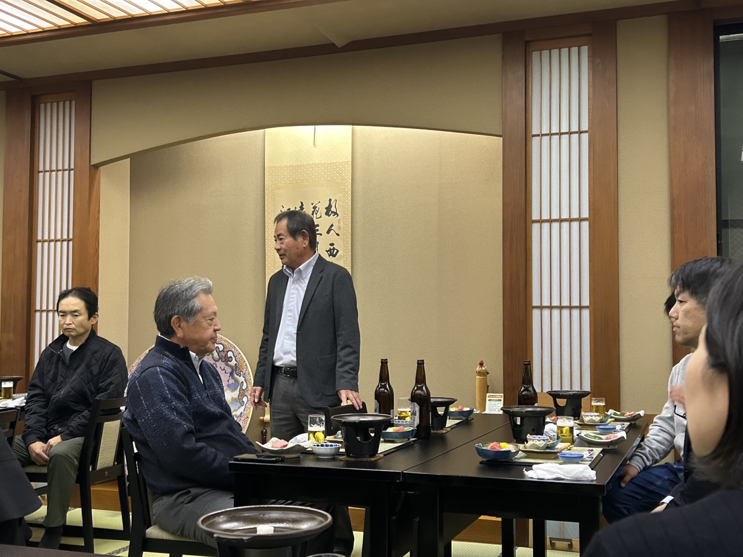 🎉歓迎会 & 芋煮会 🍂 大木建装硝子のブログ 写真1