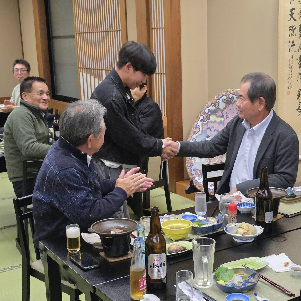 🎉歓迎会 & 芋煮会 🍂 大木建装硝子のブログ 写真10