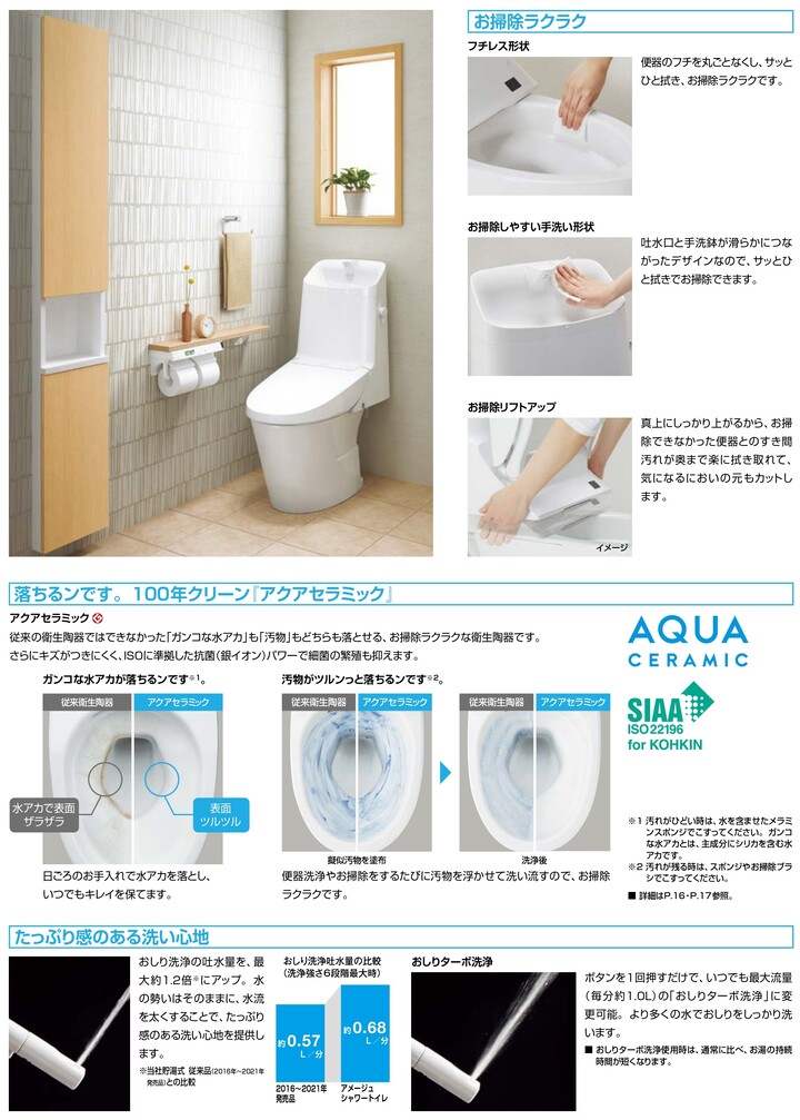 千葉トーヨー住器の掃除がラクになるトイレリフォームの施工事例詳細写真1