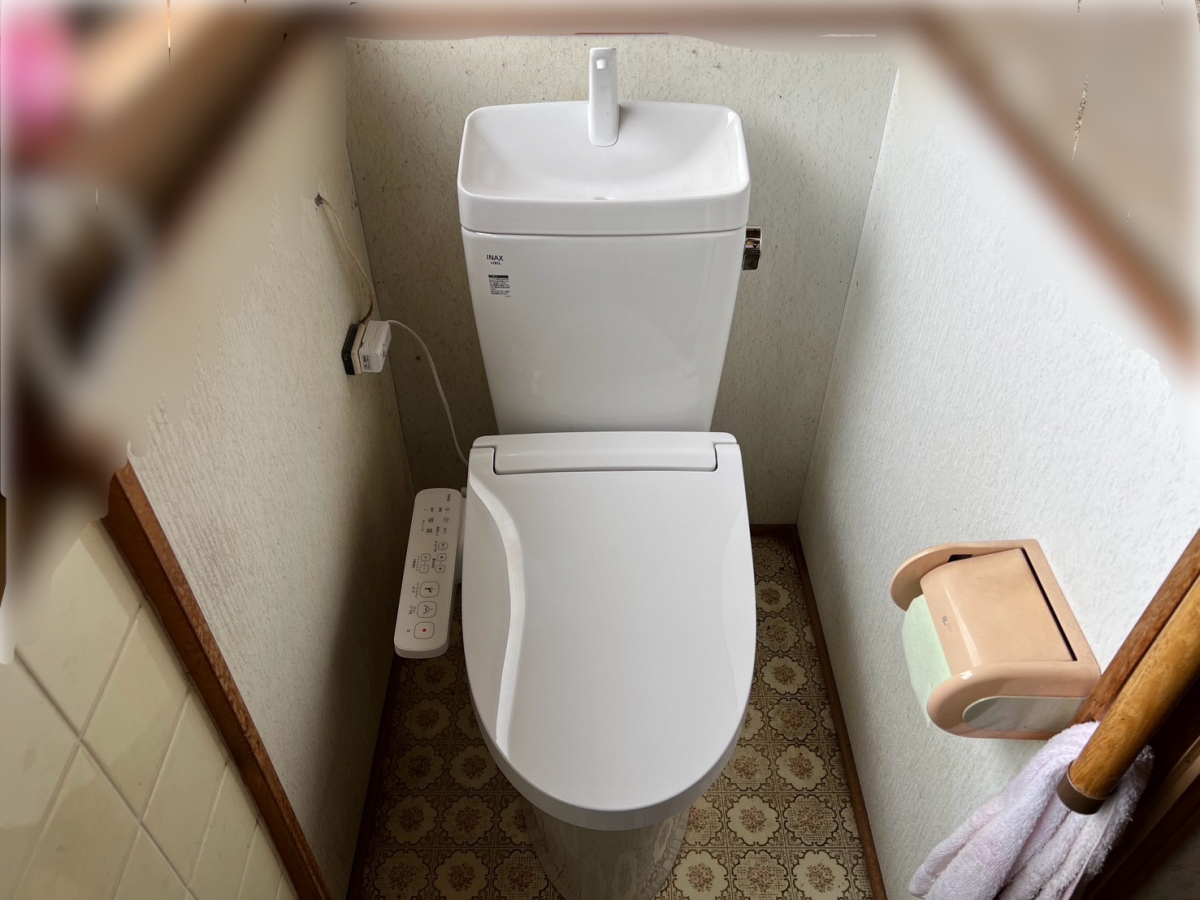 千葉トーヨー住器のトイレのリフォームの施工後の写真1