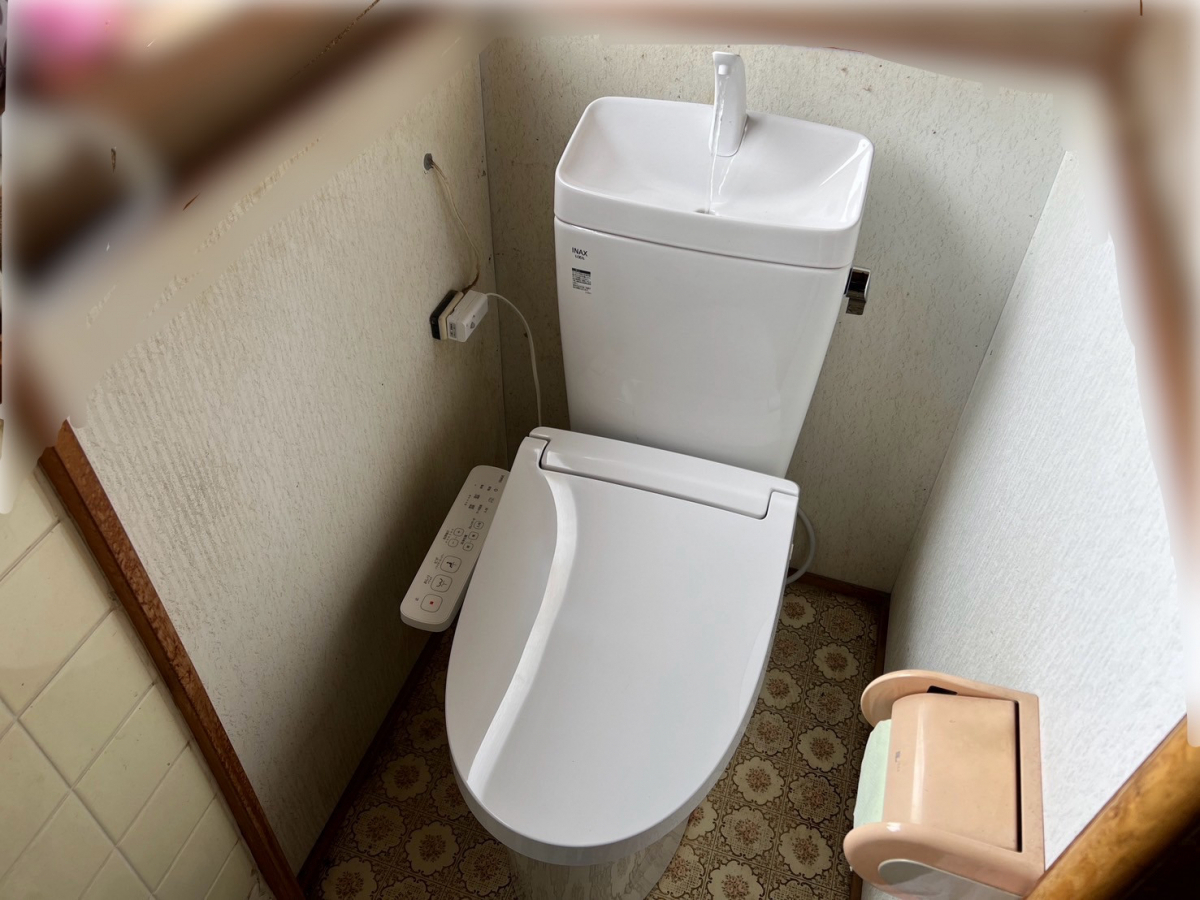 千葉トーヨー住器のトイレのリフォームの施工後の写真2