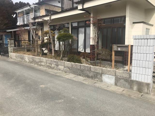 千葉トーヨー住器の駐車場の増設の施工前の写真3