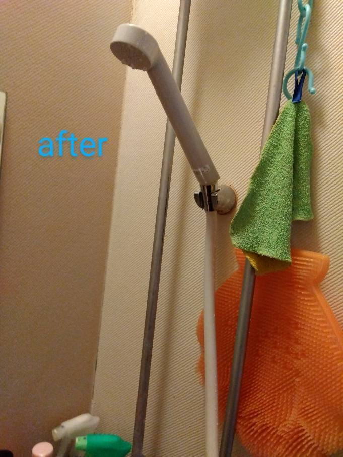 ミヤケのシャワーホース・シャワーヘッド交換の施工後の写真3