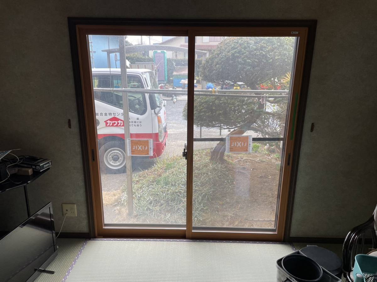 カワカの旭市　内窓　断熱　リフォーム　インプラス　住宅省エネ支援事業　窓口の施工後の写真1